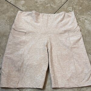CALIA by Carrie Underwood Women's Tan Bike Shorts